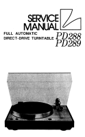 Luxman PD-288-Service-Manual